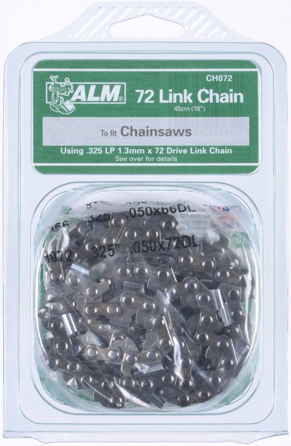 Chainsaw Chain for 45cm (18") bar with 72 Drive Links - Click Image to Close